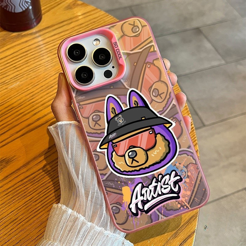 🌈Stars🌈เหมาะสำหรับ เคสไอโฟน iPhone16PROMAX 15PROMAX 14PLUS 13PROMAX 12,11,XS XR XSMAX 7P กรณีโทรศัพท