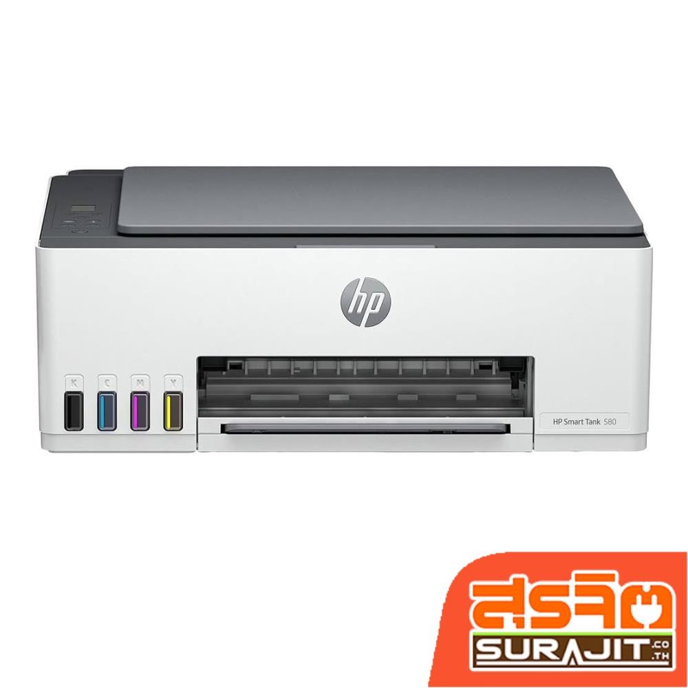 HP เครื่องพิมพ์มัลติฟังก์ชั่นอิงค์เจ็ท (All-in-one) รุ่น INK TANK 580 (24028)