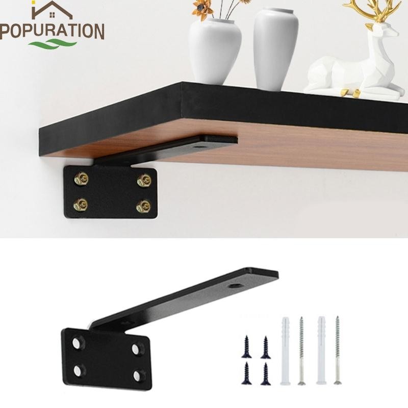 Pop Invisible L Brackets ขายึดชั้นวางสําหรับงานหนักสําหรับเข้าลิ้นชักที่ปลอดภัยมีสไตล์