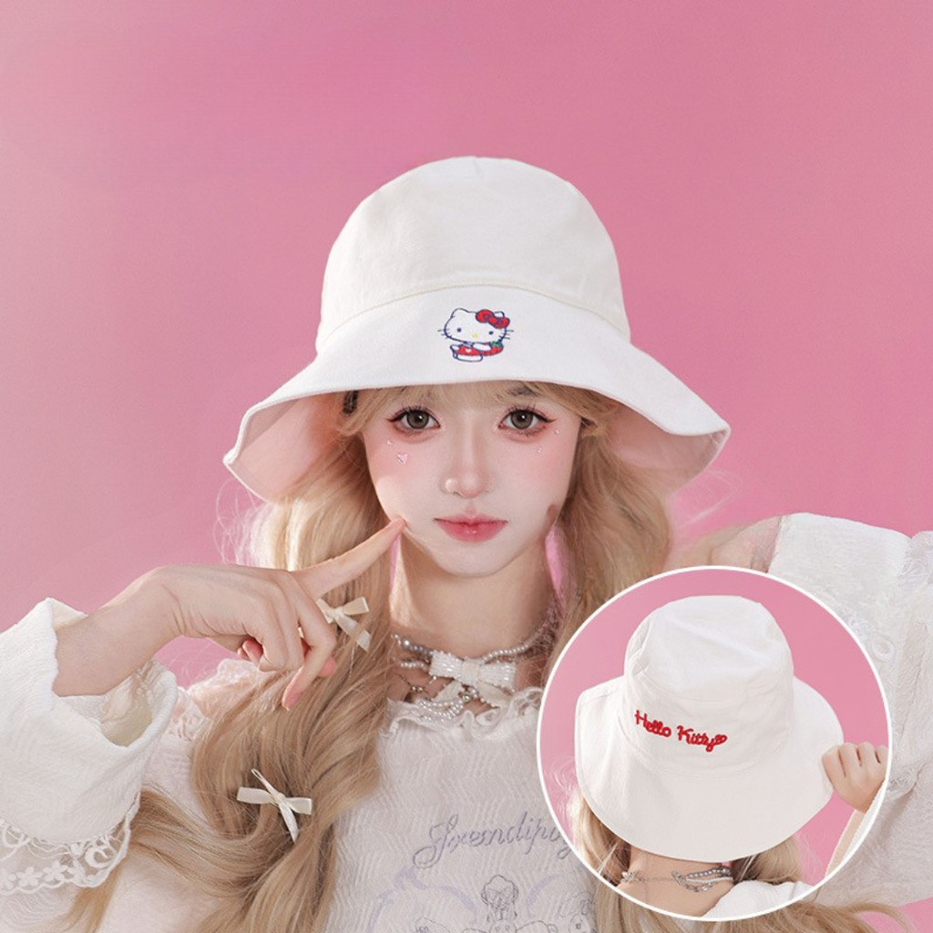 ขอนำเสนอหมวก Bucket ลายการ์ตูน สามารถกลับด้านใส่ได้ 2