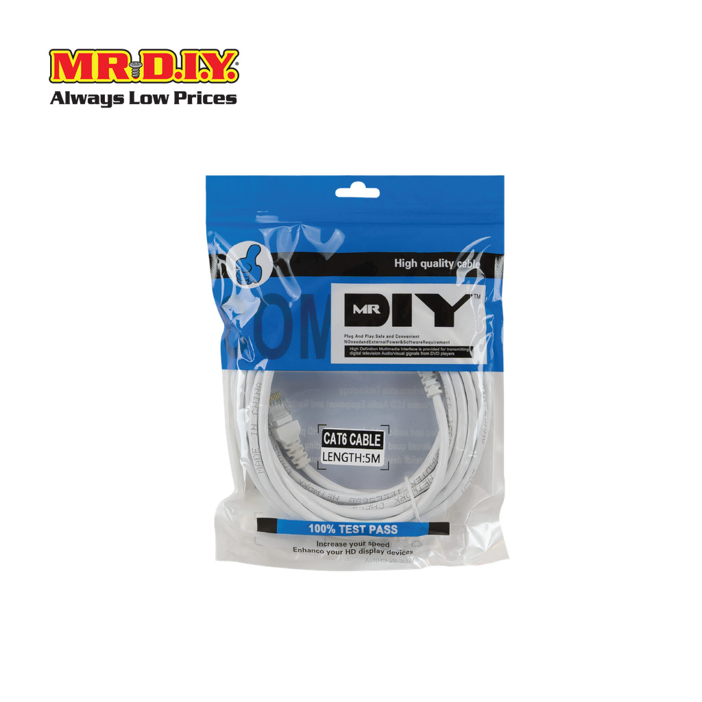 MR.D.I.Y CAT6 CABLE สายแลน ความยาว 5 เมตร