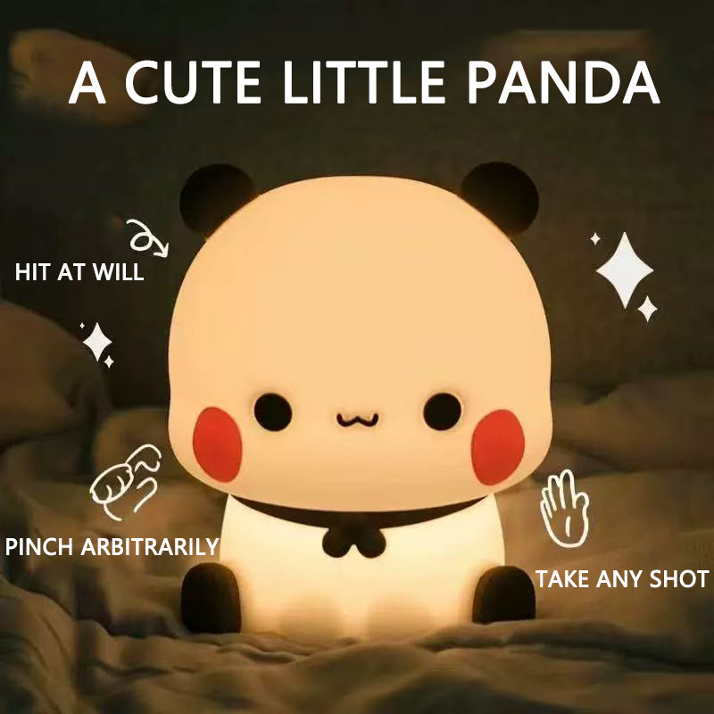Kawaii Bear Panda Bubu และ Dudu Led Night Light โคมไฟน่ารักการ์ตูน Nightlight สัตว์ห้องนอนตกแต่งห้องนั่งเล่นตุ๊กตาของขวัญ