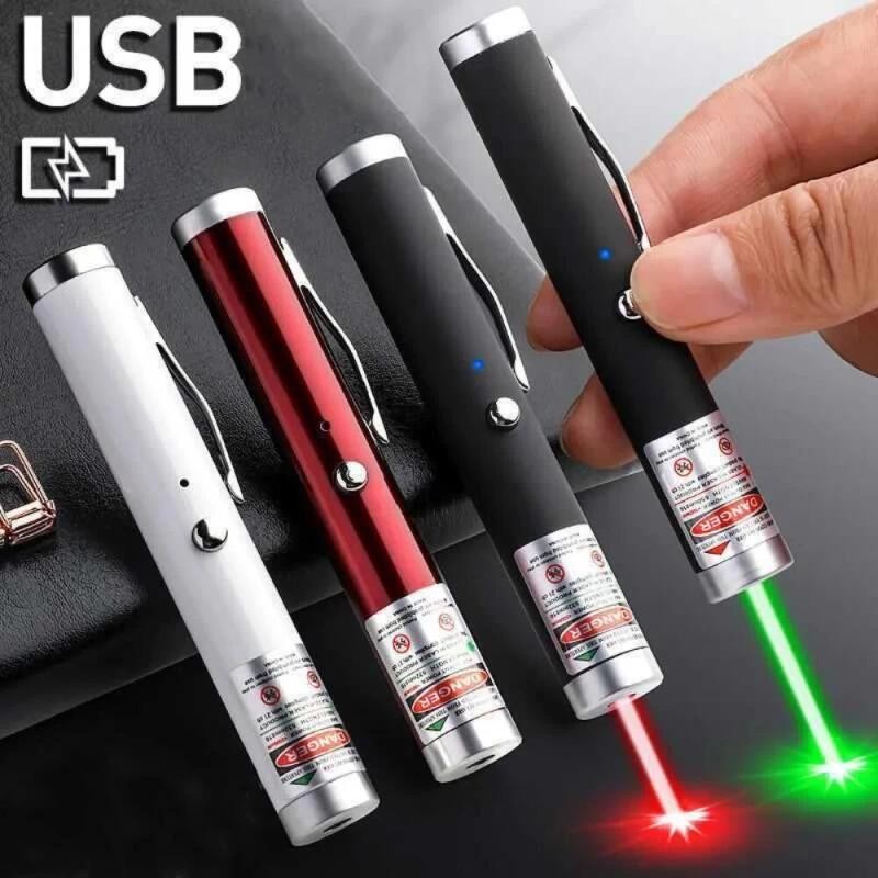 พร้อมส่ง ใหม่ ปากกาเลเซอร์ 711 จุดสีแดง 532nm ชาร์จ USB สําหรับล่าสัตว์