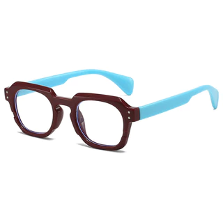 Hs2206 1 ชิ้น PC Squared กรอบบานพับฤดูใบไม้ผลิ Fit All Face Shapes Presbyopia แว่นตาอ่านหนังสือ