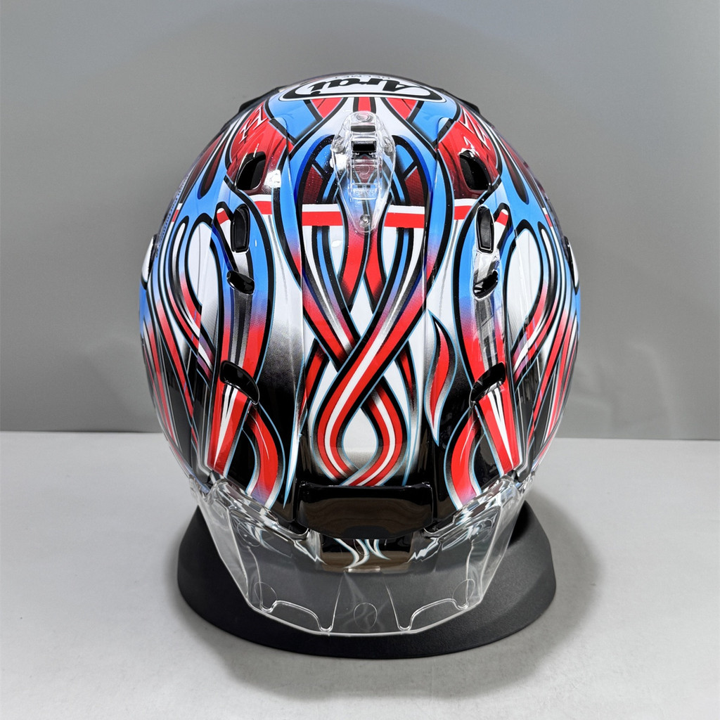 Arai RX7X Blue Crane หมวกกันน็อคเต็มใบ Arai RX7X หมวกกันน็อคเต็มใบ Arai 41 ขี่หมวกกันน็อคเต็มใบหมวกกันน็อคมอเตอร์ไซค์ขี่วิบากแข่ง - รูปที่ 6