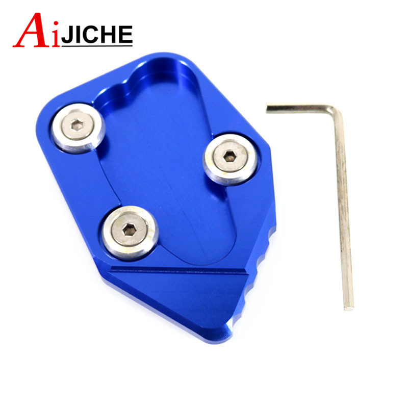 รถจักรยานยนต์ CNC Kickstand ขาตั้ง Extension Pad แผ่นสําหรับ CBR1000RR CBR 1000RR CBR 1000 RR 2008-2