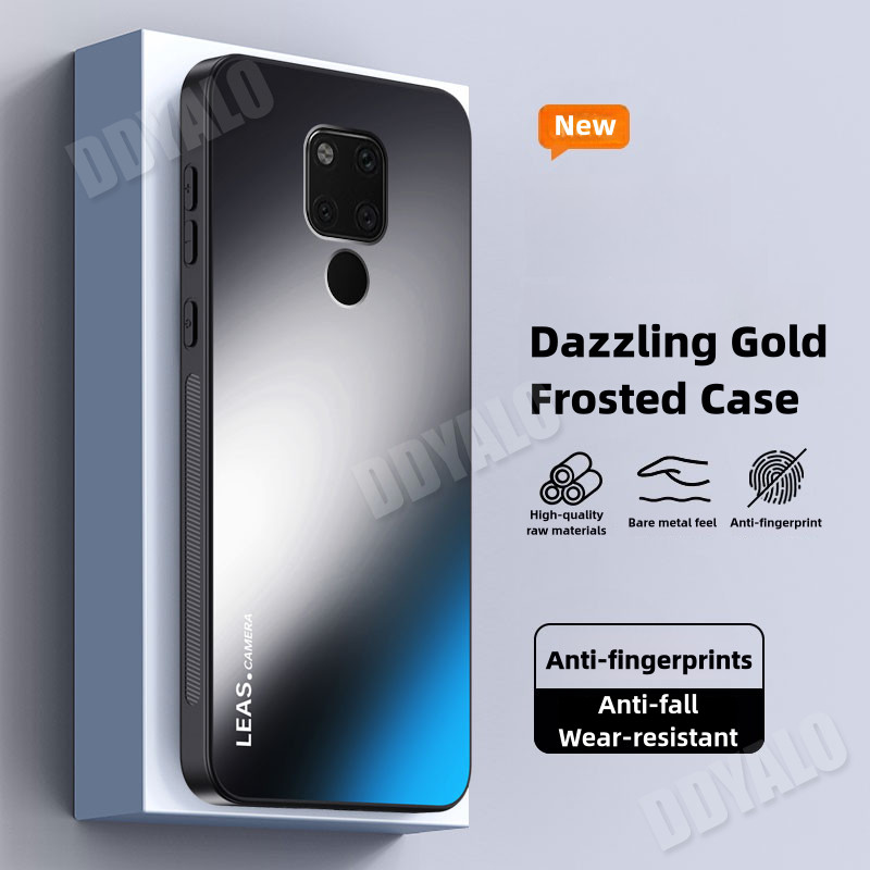 ปลอกสําหรับ Huawei Mate 20 X Mate20X EVR-L29 EVR-AL00 EVR-TL00 เคสโทรศัพท์หรูหราพราว Frosted กล้องป้องกันกันกระแทกขอบนุ่มฝาครอบ