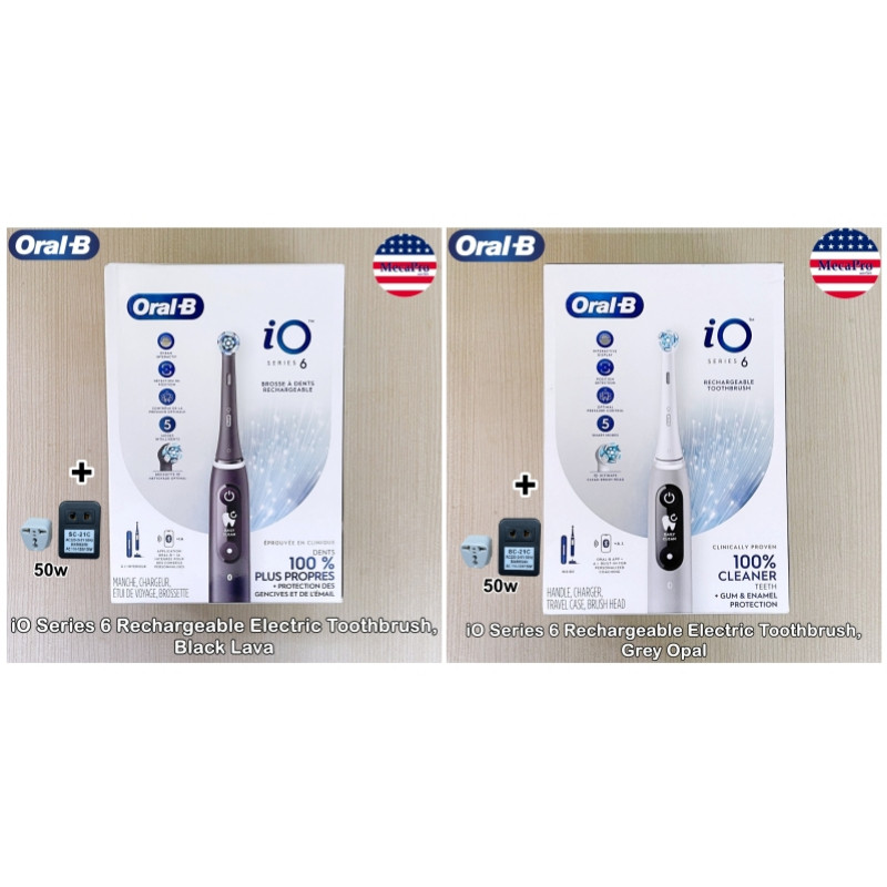 Oral-B® iO Series 6 Rechargeable Electric Toothbrush ออรัล-บี แปรงสีฟันไฟฟ้า
