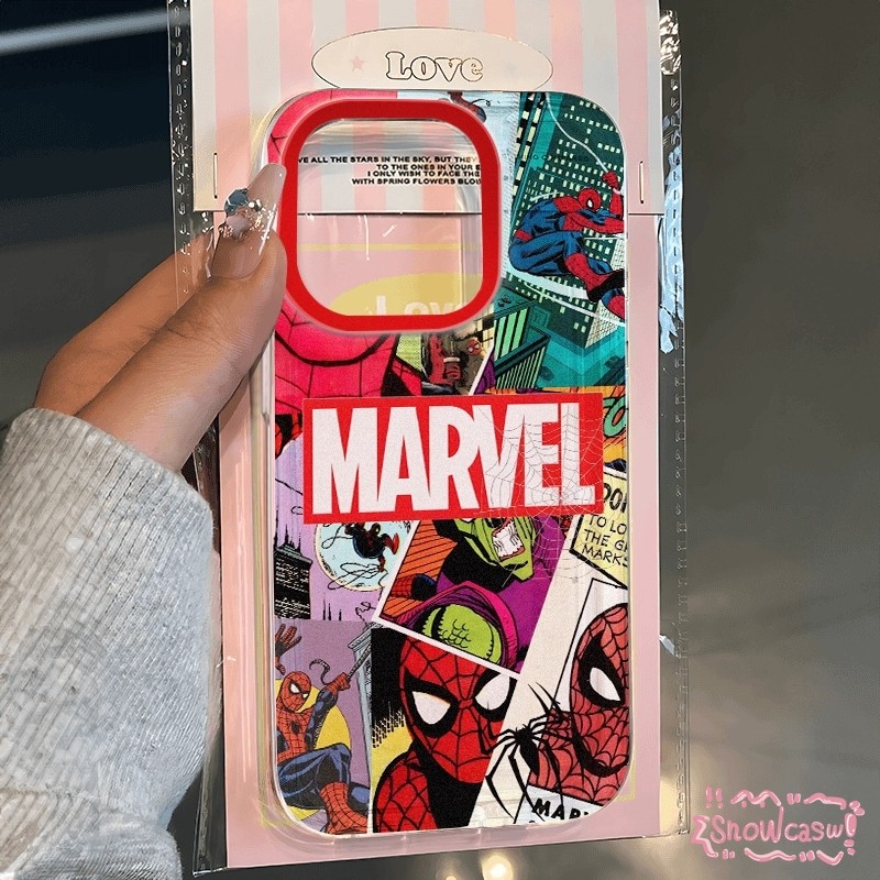 เคส Samsung A06 A05 A24 A05S A55 A03 A15 A14 A54 A04 A13 A12 A32 A23 A51 A50 อนิเมะอินเทรนด์เย็น แมงมุม นวลลออ