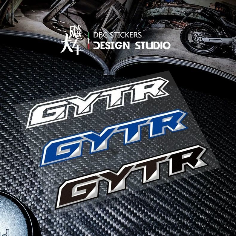 GYTR เหมาะสําหรับ Yamaha R1 R3 R6 ดัดแปลง Sponsor สติ๊กเกอร์สะท้อนแสงกันน้ํา
