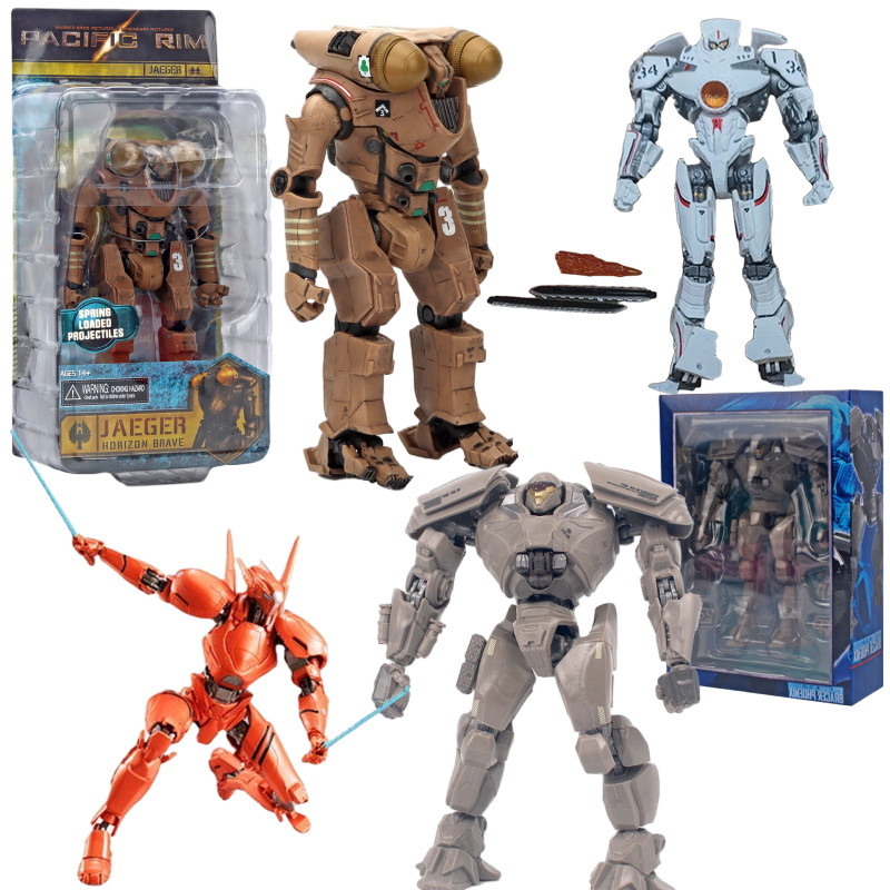 Pacific Rim Gipsy Danger Assembly Model NECA Pacific Rim ของสะสมของขวัญโมเดลสําหรับเด็ก