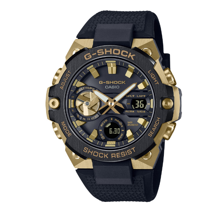 G-STEEL GST-B400GB-1A9 Black gold Sports Watch Outdoor Watch V789