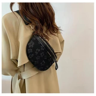 【พร้อมส่ง】Miss Bag Fashion กระเป๋าคาดอก กระเป๋าสะพายไหล่ ผ้าออกซ์ฟอร์ด