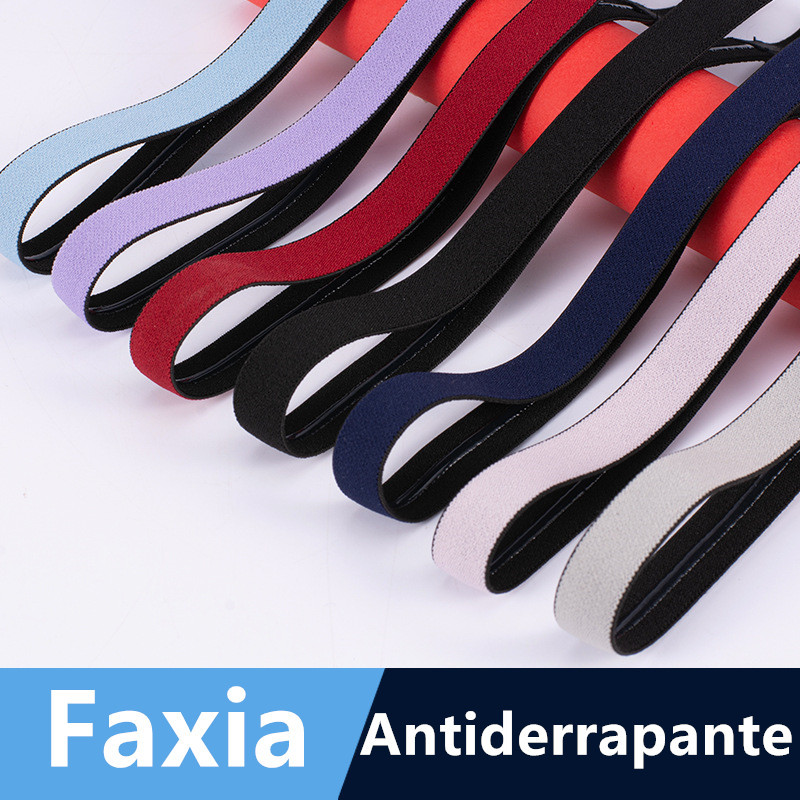 ใหม่ ที่คาดผมกันลื่น 16 มม. วิ่ง ยิม ฟิตเนส ออกกําลังกาย โยคะ กีฬา ที่คาดผมสีสันสดใส - รูปที่ 2