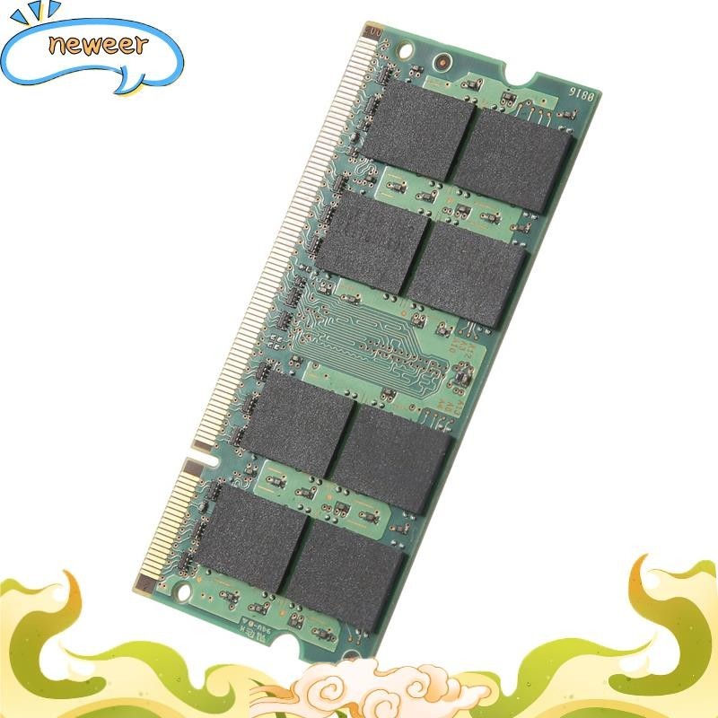 หน่วยความจําแล็ปท็อป 2GB DDR2 Ram 667Mhz PC2 5300 1.8V 200PIN SODIMM สําหรับ Intel AMD neweer