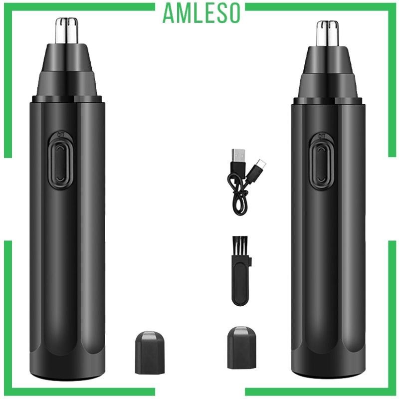 [Amleso] เครื่องตัดขนคิ้ว ขนจมูก และหู ขนาดกะทัดรัด