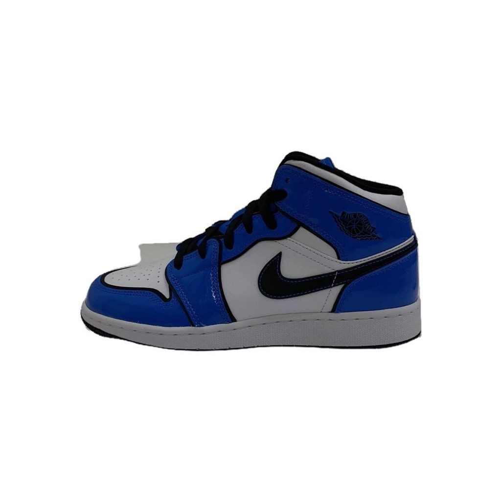 Nike รองเท้าผ้าใบ Air Jordan 1 2 4 High Cut mid Blue ส่งตรงจากญี่ปุ่น มือสอง
