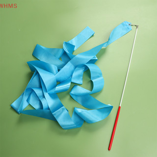 (WHMS) ริบบิ้นยิมนาสติก เต้นรํา บัลเล่ต์ 4 เมตร หลากสี สําหร…