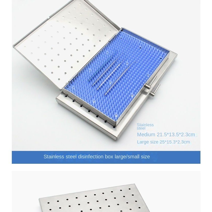 กล่องฆ่าเชื้อ พร้อมแผ่นซิลิโคน สําหรับผ่าตัดตา - รูปที่ 5