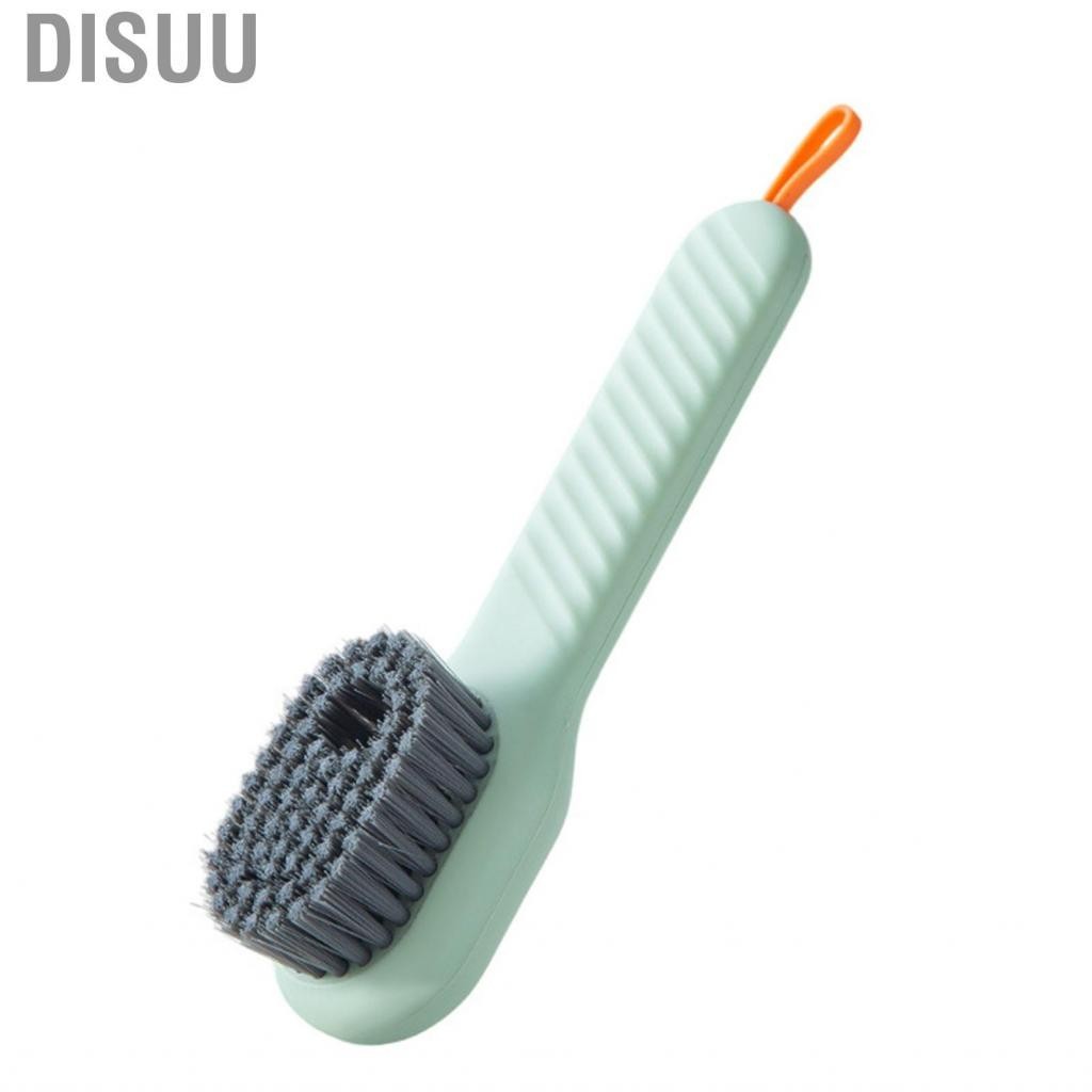 Disuu Soft Bristle Brush  Shoe Scrub Plastic Material Multifunctional High Efficiency Soap Dispenser for Bathroom Kitchen