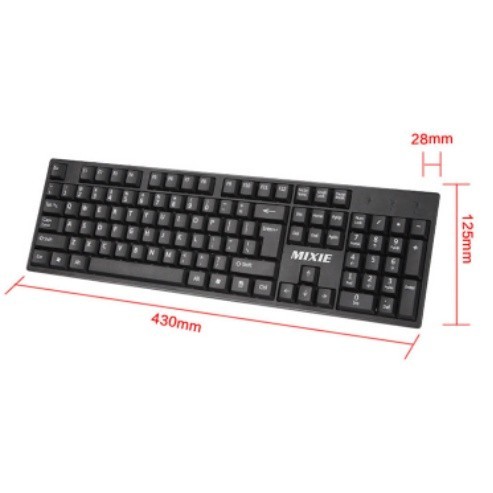 Mi Crab X7 Home Gaming Office Keyboard เดสก์ท็อปแล็ปท็อป USB คีย์บอร์ดเดี่ยวแบบมีสาย 公办盘