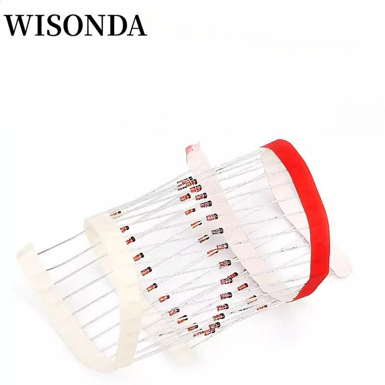 [20 ชิ้น] 1/2w Zener ไดโอด 0.5W DO-35 BZX55C 2V 2V2 2V4 2V7 3V3 3V9 4V7 5V1 6V2 7V5 10V 12V 15V 3V 7