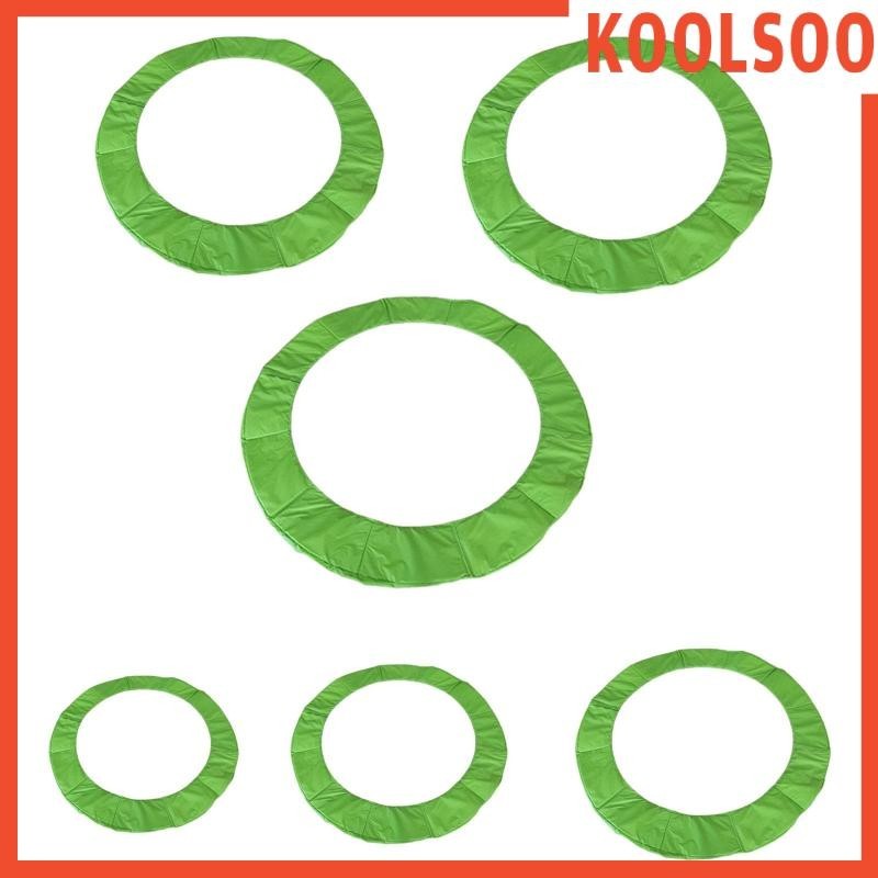 [Koolsoo ] Trampoline Spring Cover Trampoline Pad Replacement, กันน ้ ําฤดูใบไม ้ ผลิรอบกรอบ Pad, ไม ่ มีรูสําหรับเสา