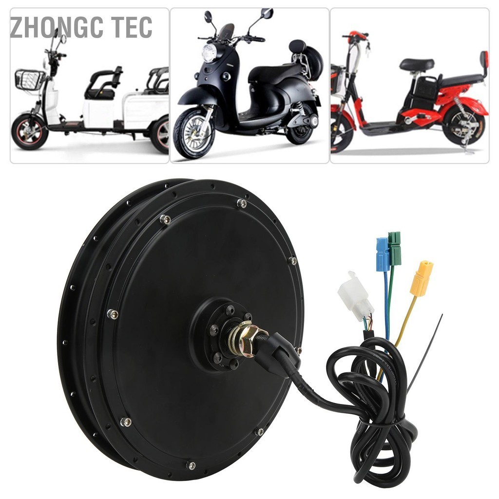 Zhongc Tec จักรยานล้อหน้าBrushlessเกียร์มอเตอร์ 48V 1000Wไฟฟ้าจักรยานชุดสำหรับยานพาหนะไฟฟ้า