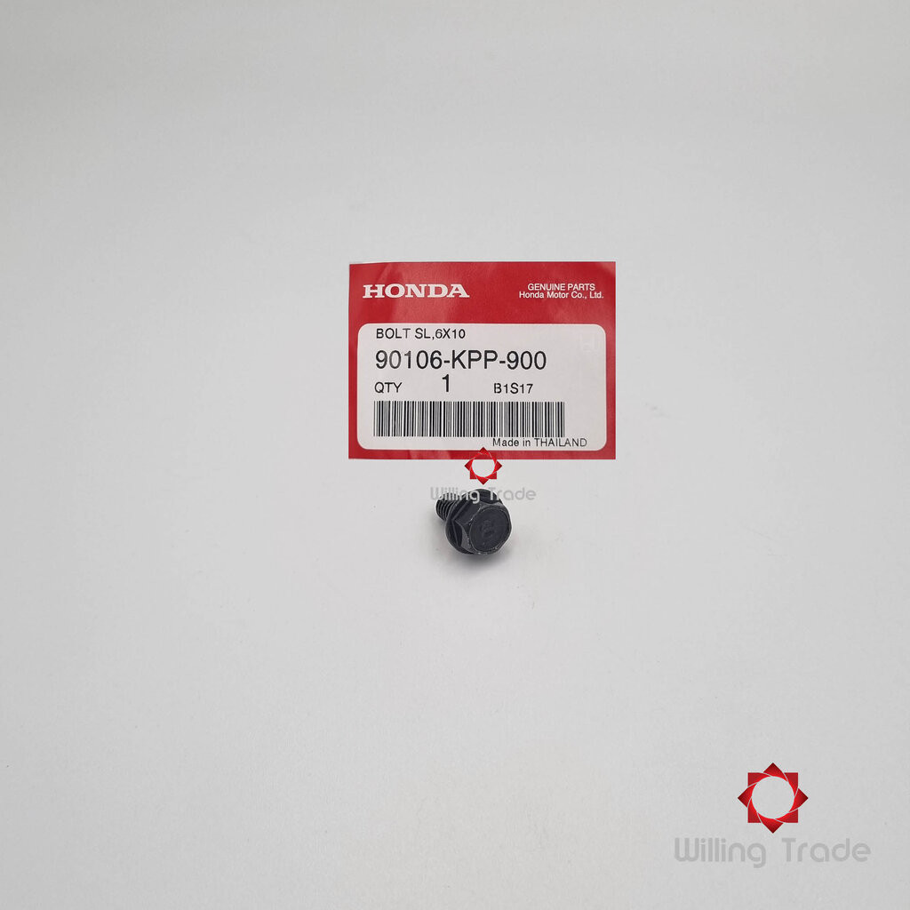 0823_HO. โบ้ลท์หน้าแปลน,8x25 (WX671) HONDA: (90131-KGH-900) SONIC OLD, NEW, WAVE110-I ... แพ๊คละ 1 ช