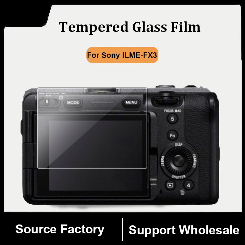 สําหรับ Sony ILME-FX3 FX6 FX30 ILME-FX30 FX30B กล้องกระจกนิรภัย 9H 2.5D หน้าจอ LCD Protector ระเบิดฟ