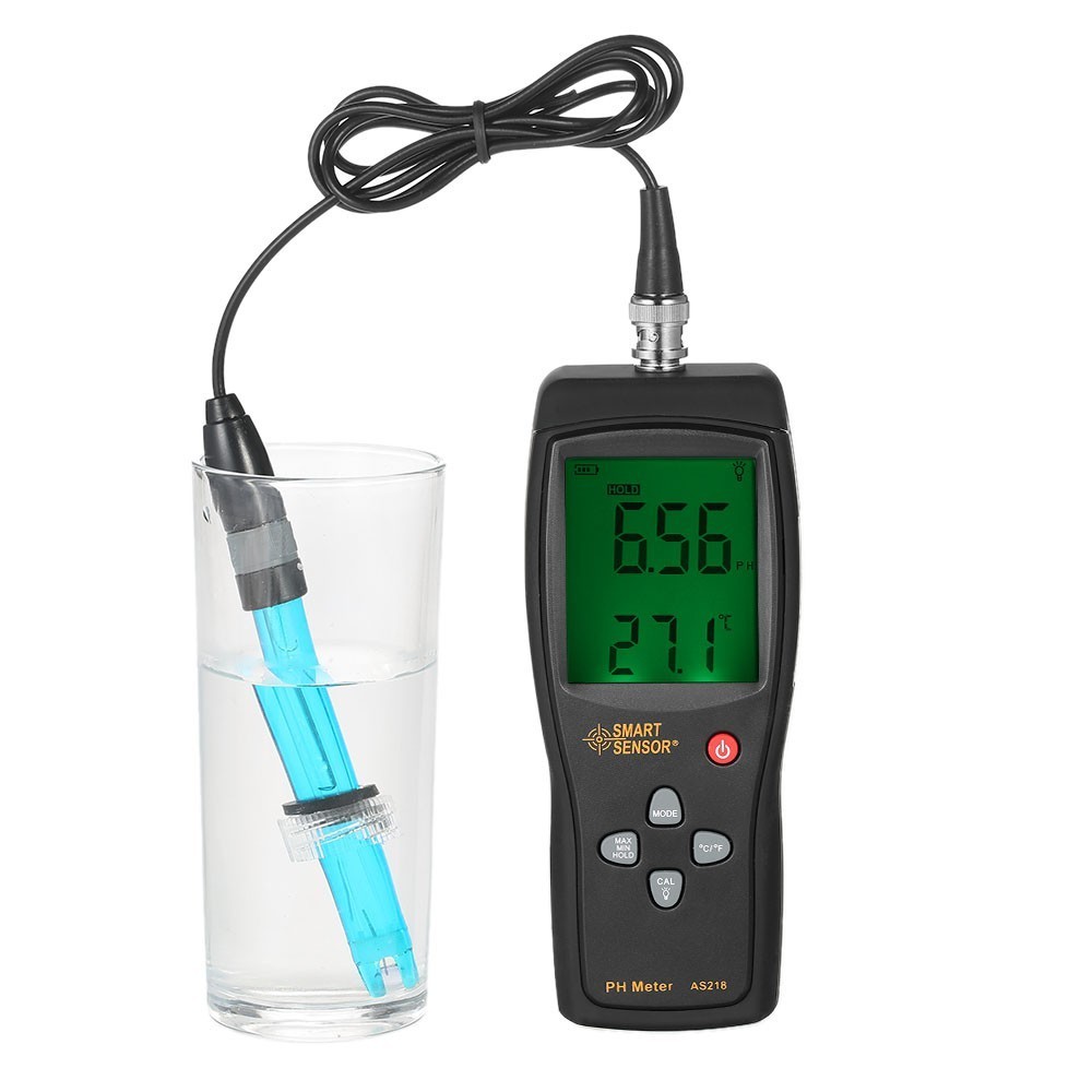 SMART SENSOR Professional High Precision Portable pH Meter for Aquarium Acidimeter Water Quality Monitor Water Quality A
