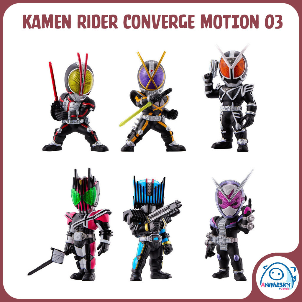 Converge Motion Kamen Rider vol 3 - ฟิกเกอร์ Kamen Rider ของแท้