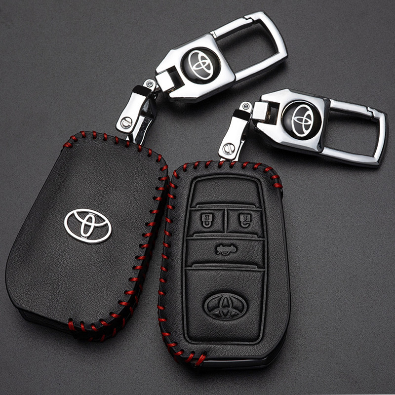 ตกแต่งบ้าน เคสกุญแจ Toyota Avanza Vios Wigo Rush Fortuner Innova Corolla Hilux การปรับเปลี่ยน ปลอกกุญแจ ส่งด่วน สั่งเลย