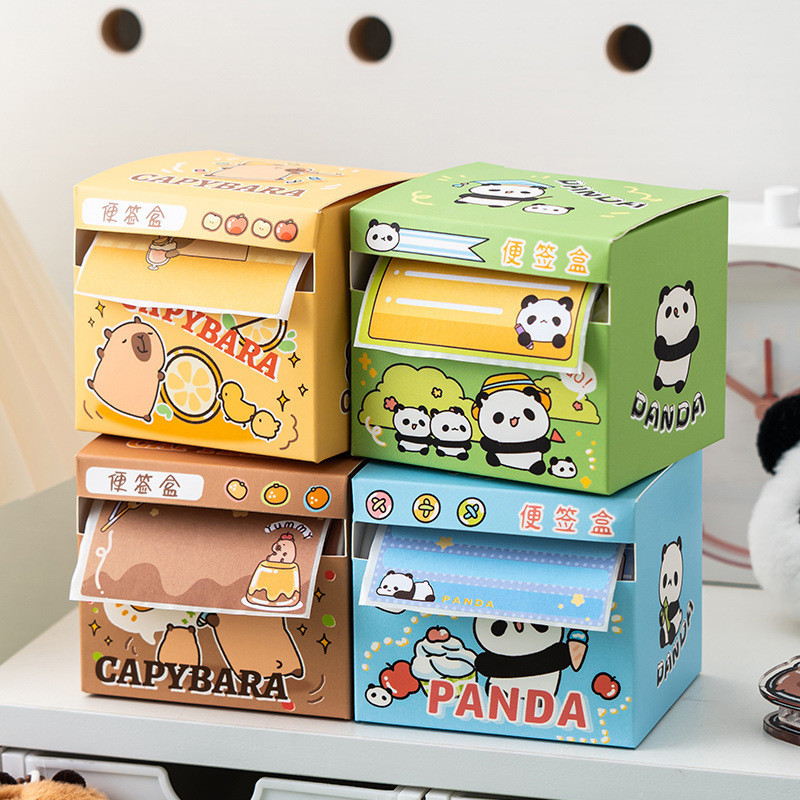 256 ชิ้นการ์ตูนดึงออกสะดวกชุดสติกเกอร์ Multi-functional Tearable Full Sticky N ครั้งสติกเกอร์นักเรียน DIY Journal ตกแต่งสติกเกอร์
