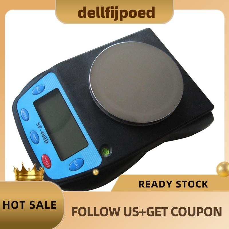【dellifijpoed 】SF-400D Analytical Balance Laboratory เครื ่ องชั ่ งดิจิตอลอิเล ็ กทรอนิกส ์ เครื ่ องชั ่ งในครัว 500G/0.01G สีดํา