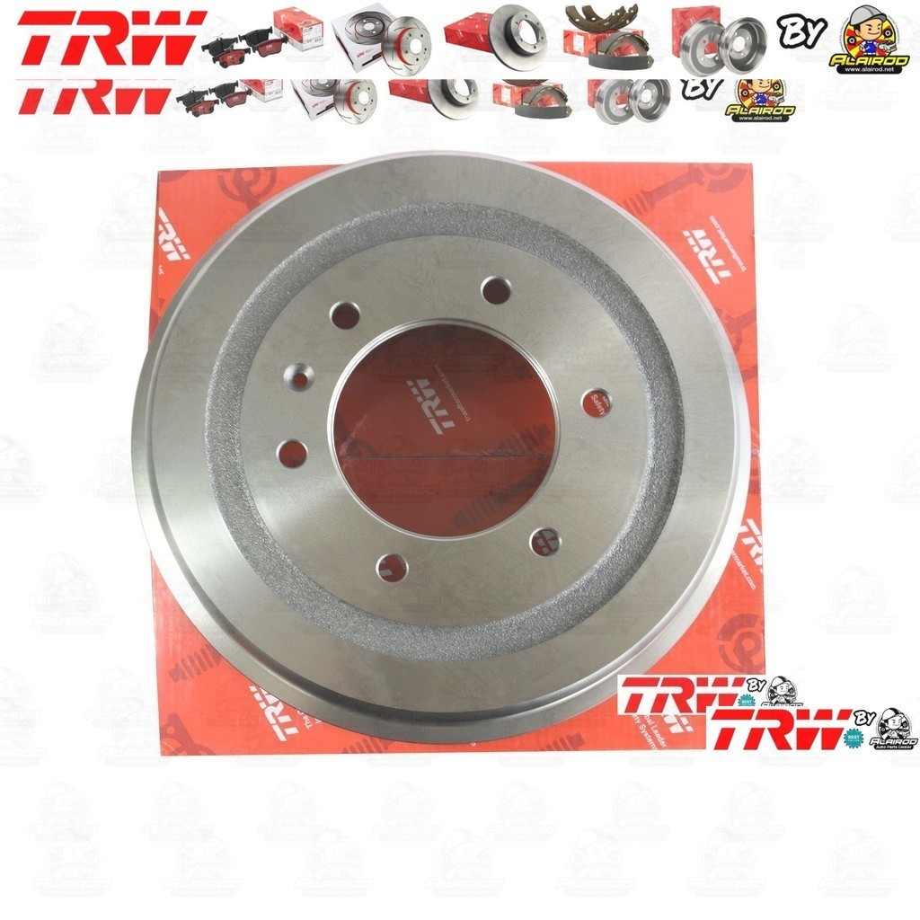 TRW จานดรัมเบรค 1 ใบ เหล็กเกรด GG20 DB7042 สำหรับ CHEVROLET Colorado 2WD ตัวเตี้ย ปี 2004-2007 เชฟโร