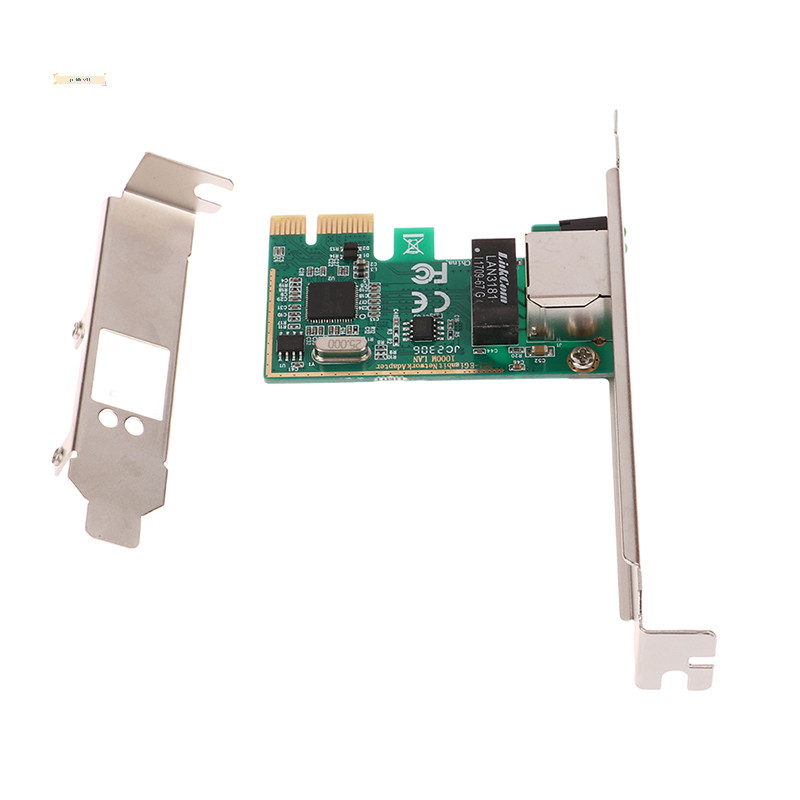 Goddes 1 ชุด 10/100/1000Mbps Gigabit Ethernet PCI Express PCI-E การ์ดเครือข่าย RJ-45 LAN อะแดปเตอร์แปลงเครือข่าย TH