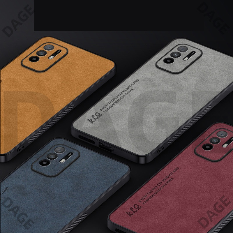 เคส OPPO RENO 6Z 5G RENO 6 5G เคสโทรศัพท ์ หนังแกะระดับไฮเอนด ์