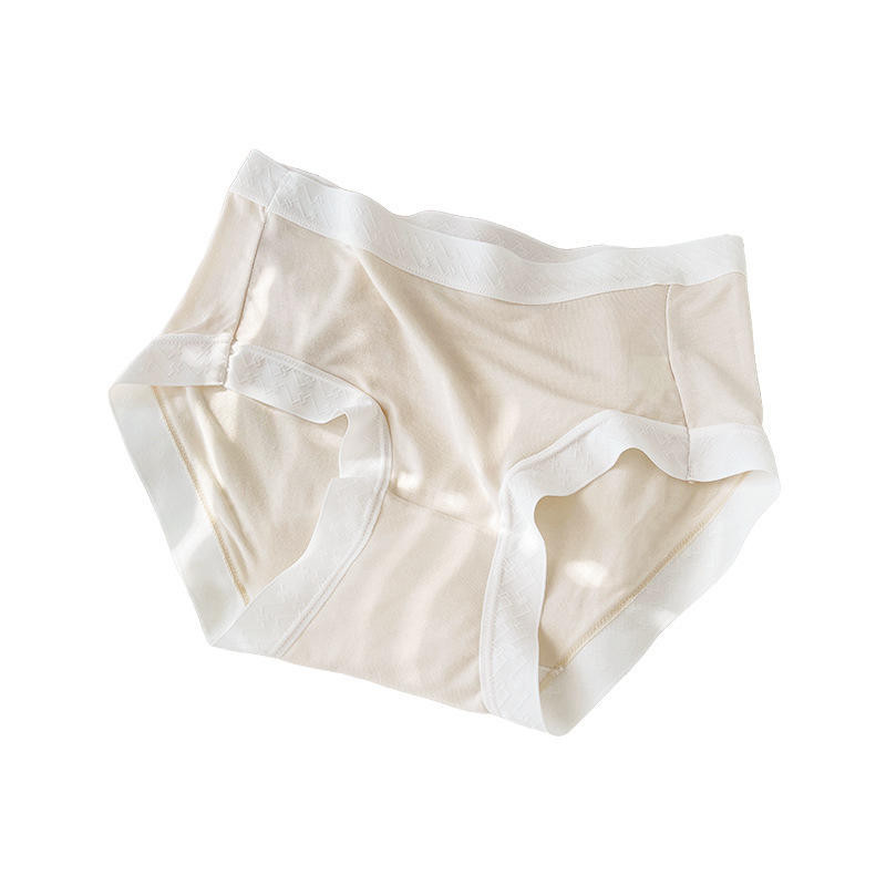 ใหม่ผู้หญิงชุดชั้นใน Modal ผู้หญิงผ้าฝ้ายกลางเอวกางเกง🌸CR store168🌸