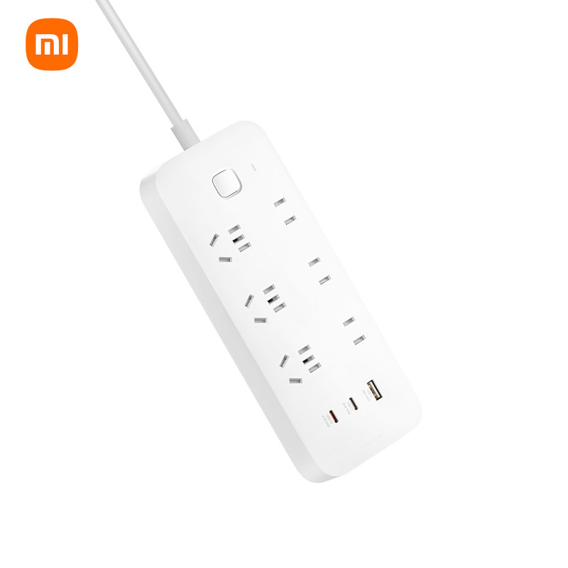 Xiaomi 67W GaN Fast Charging Power Strip ซ็อกเก็ต 9 พอร์ตปลั๊กขนาดใหญ่ Extension Patch Board USB AC Fast Charger 10A 2500W