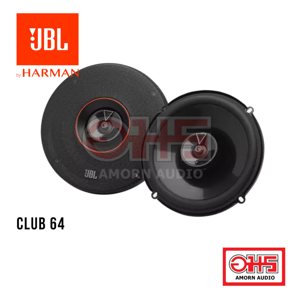 JBL Club 64 coaxial speakers / Power Handling 60W RMS, 180W peak / AMORN AUDIO