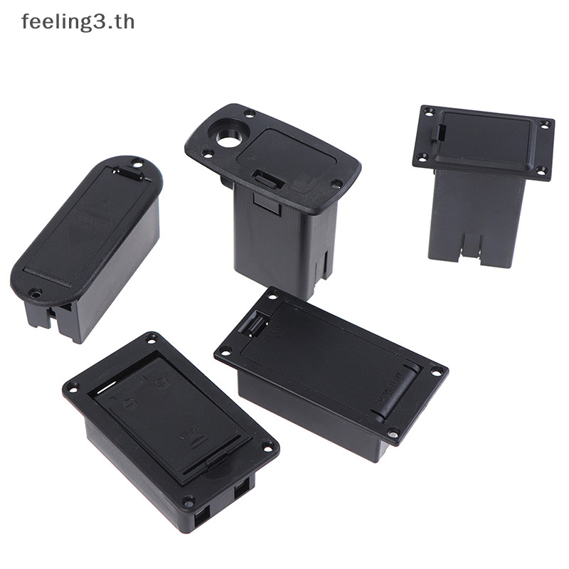 { Feeling3.th } Active Bass Guitar Pickup 9V Boxs 9V Pick Up Holder/Case/ Cover .