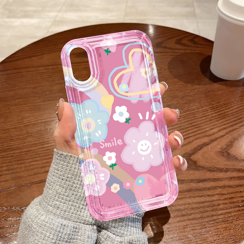 เคสโทรศัพท์มือถือ Vivo Y11 Y21 Y17S Y12 Y15 Y17 Y15S Y20 Y22 Y21S Y02 Y12S Y36 Y16 Y20i V21 V27 ฝาหลังโทรศัพท์ลายดอกไม้