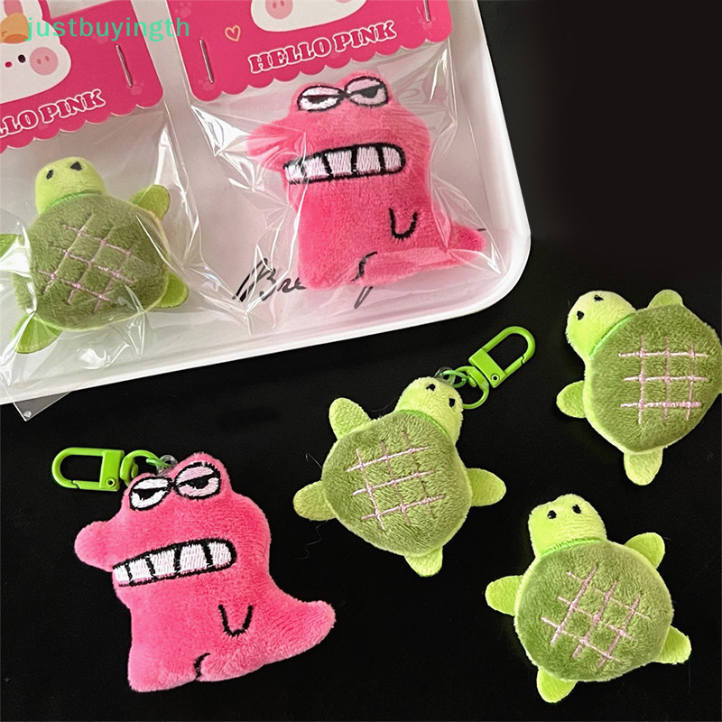 [JBTH] Kawaii น่ารักตุ๊กตาสัตว์ตุ๊กตาพวงกุญแจเข็มกลัดตุ๊กตาของเล่นสําหรับผู้หญิงสาวจี้พวงกุญแจกระเป๋าเป้สะพายหลังแขวนอุปกรณ์ตกแต่งของขวัญ [JB]
