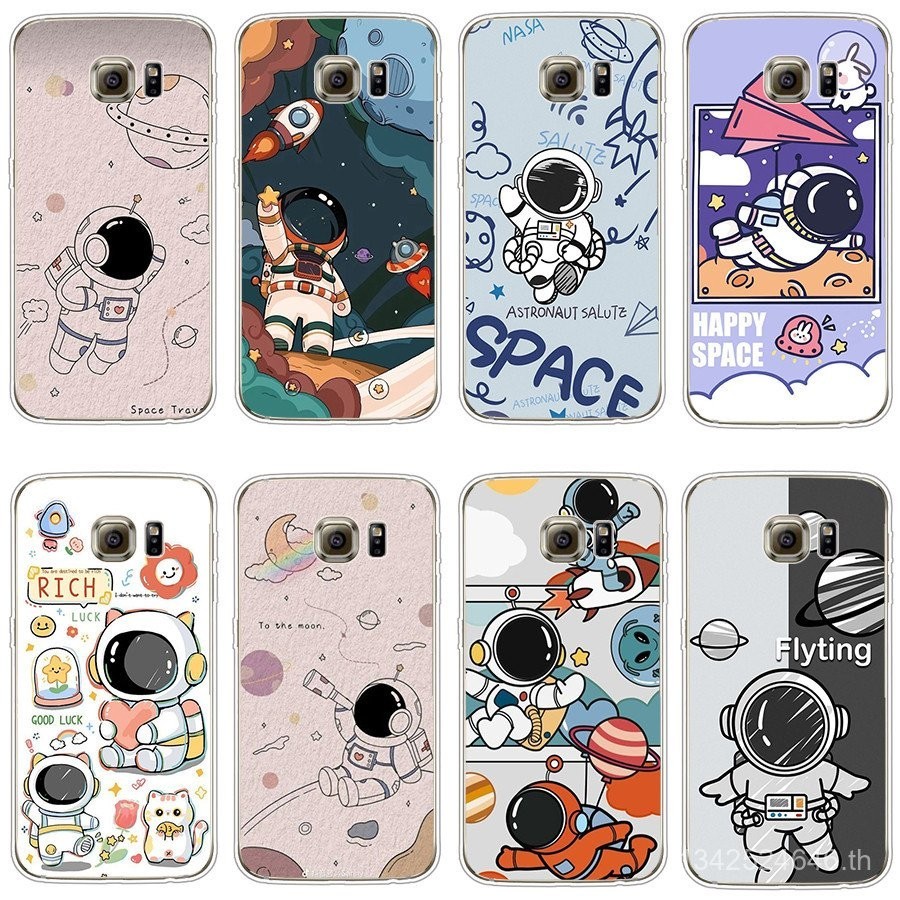 เหมาะสําหรับ Samsung Galaxy S6 S7 S6edge Plus S7Plus เคสโทรศัพท์ TPU นิ่มปุ่มเคลือบด้วยไฟฟ้าเปลือกป้องกันดูดซับแรงกระแทก