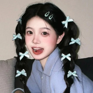 กิ๊บติดผมติดโบว์ Y2K สีสันสดใส 8 ชิ้น / กิ๊บติดผมสาวหวานโบว์ / กิ๊บผมริบบิ้นขนาดเล็ก