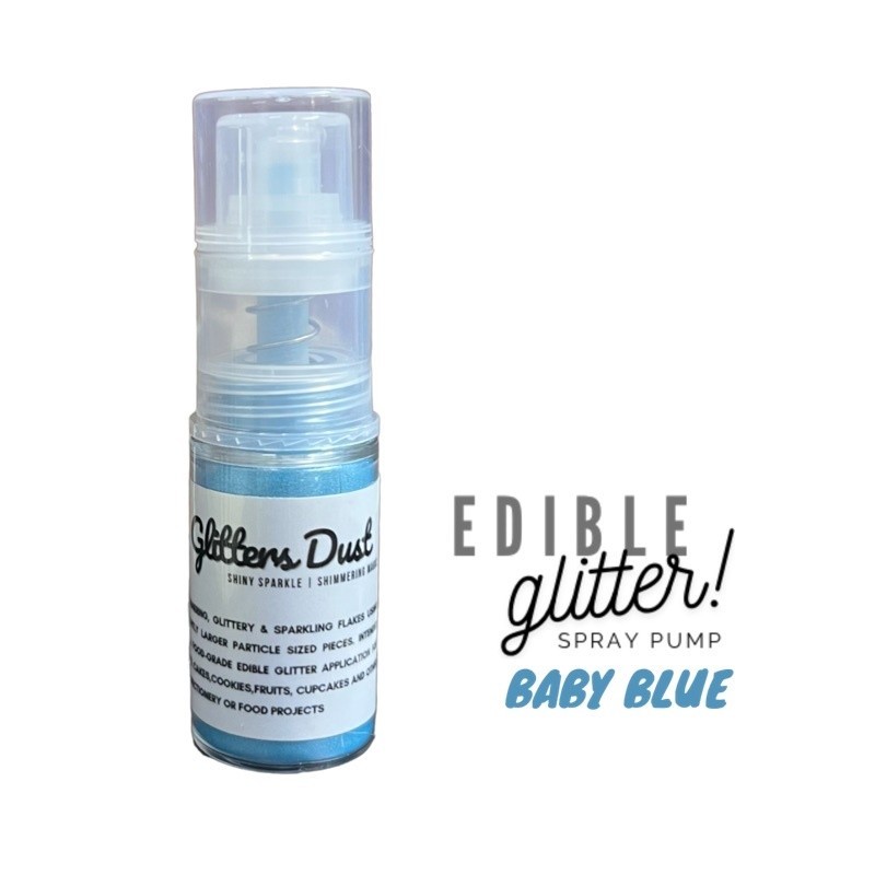 BLUE | EDIBLE GLITTER SPRAY | 100% FOOD GRADE