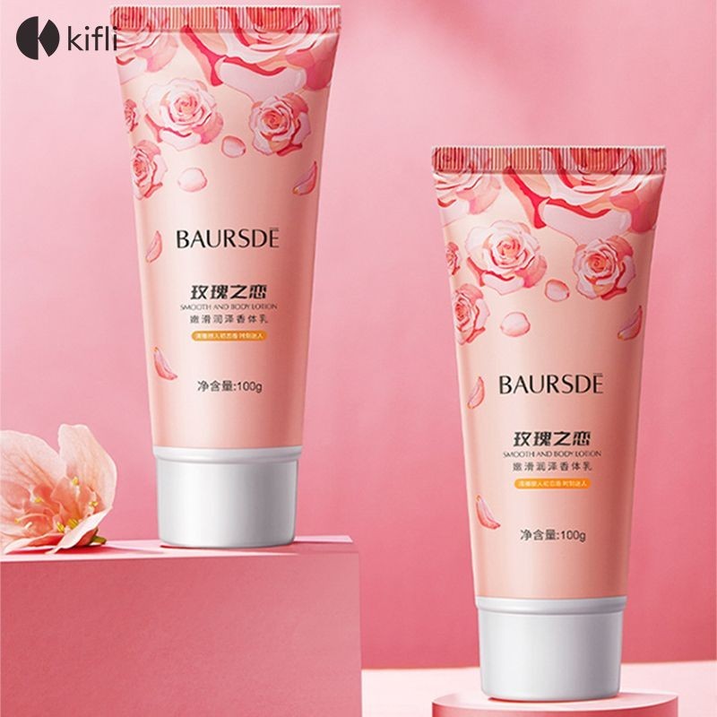 kifli.thCherry Blossom Rose Moisturizing Fragrance Body Milk Nourishing Skin Body Milk-KI