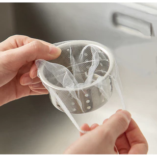 Omocha | (Refill) Sink net ถุงตาข่ายดักเศษอาหาร ถุงตาข่ายอ่างล้างจานแบบรีฟิล