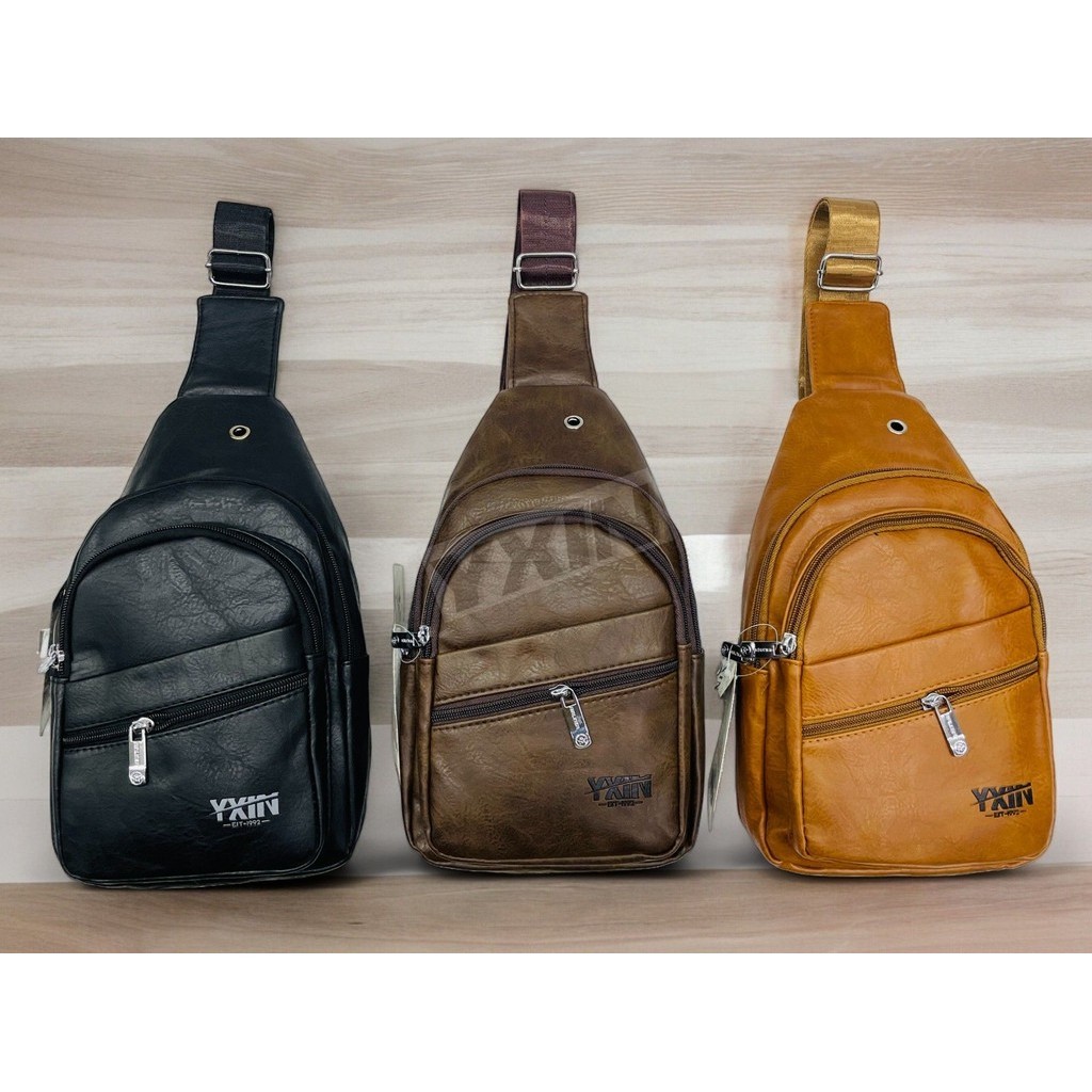 YXIN378#SZW#🔥 กระเป๋าคาดหน้าอก กระเป๋าผ้า สไตล์เกาหลี ทันสมัย ​​จุของได้หลายอย่าง สไตล์เกาหลี เรียบง่าย มีซิป.